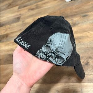 Black Skull Men's Hat